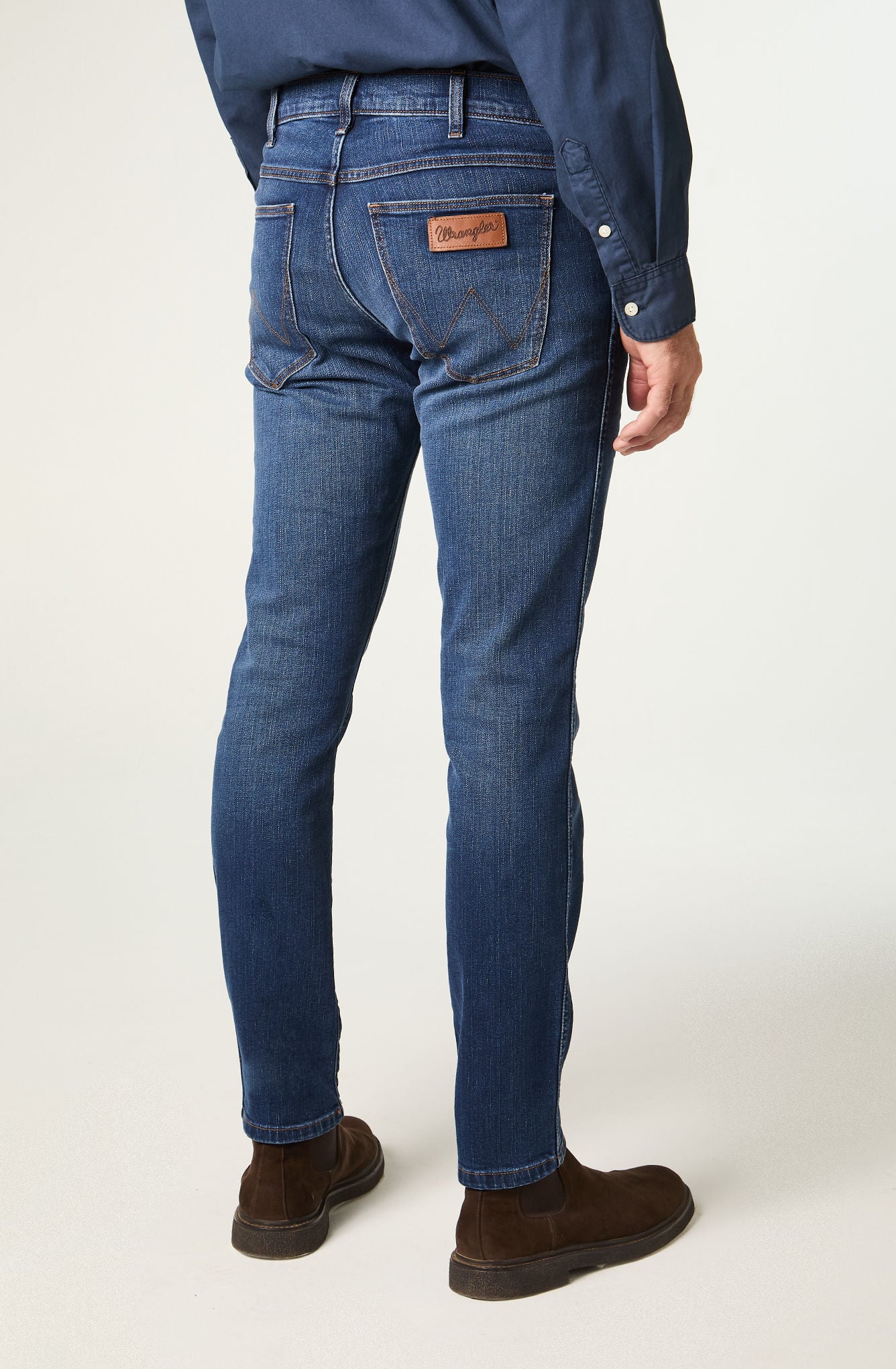 JEANS HOMBRE LARSTON SLIM TIRO MEDIO AZUL - 3