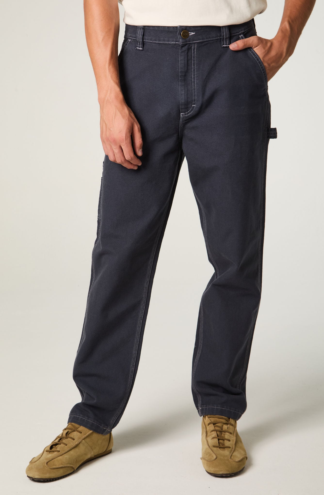 PANTALON HOMBRE CARPENTER AZUL TAPERED - 1