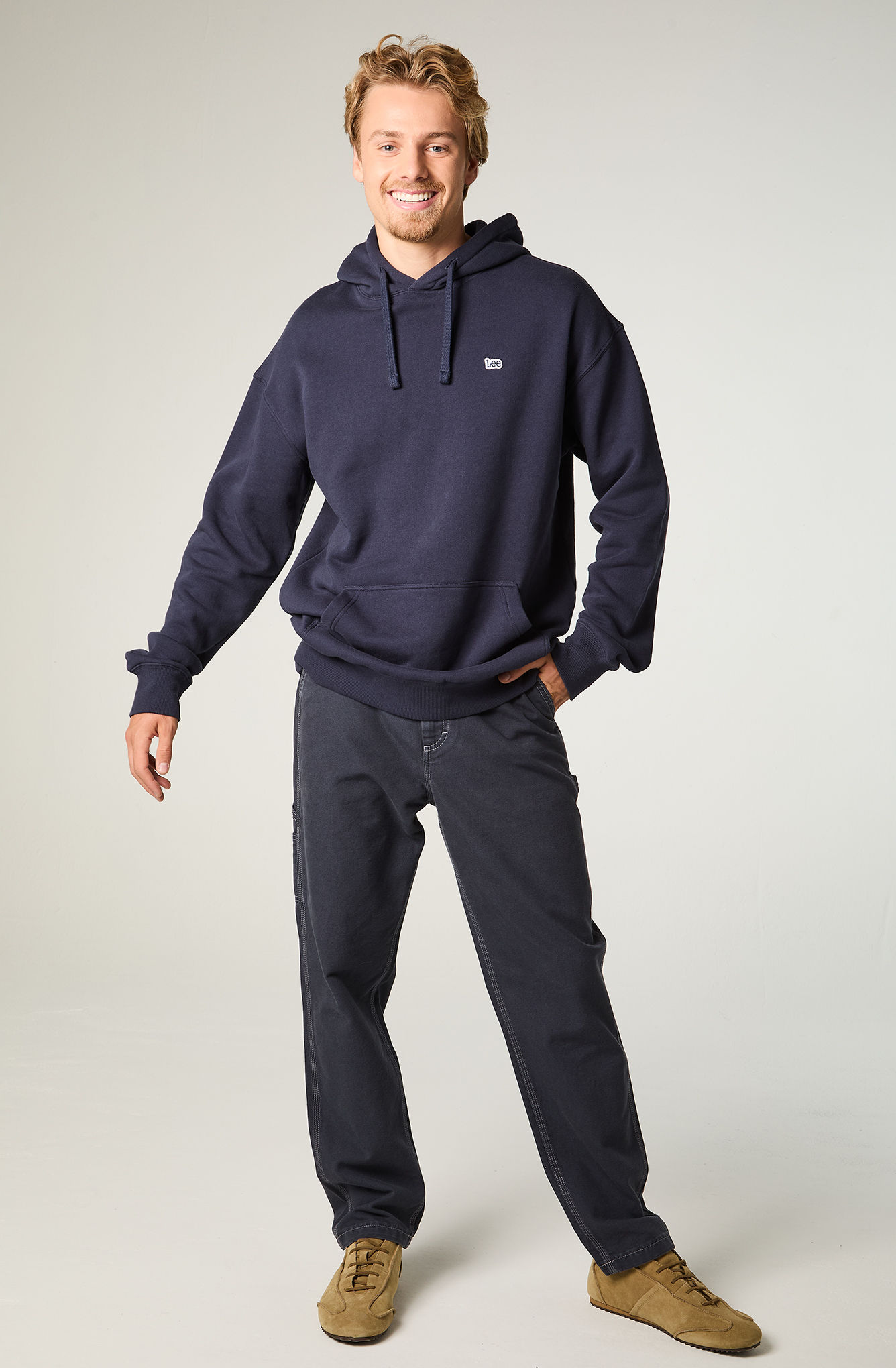PANTALON HOMBRE CARPENTER AZUL TAPERED - 2