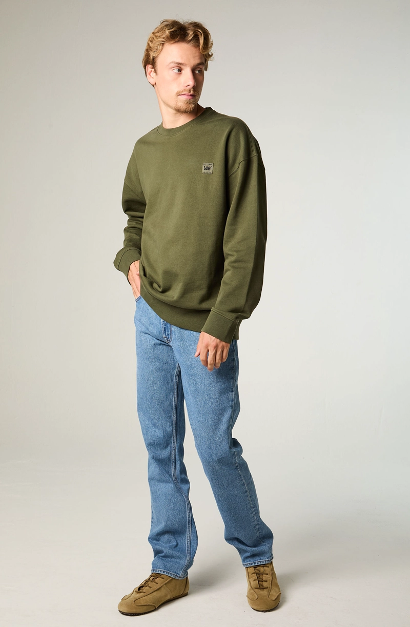 JEANS HOMBRE STRAIGHT TIRO ALTO CELESTE BROOKLYN - 2