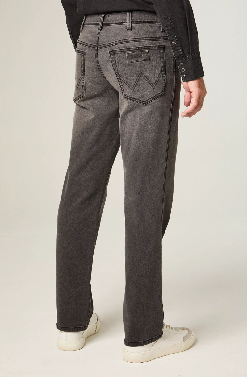 JEANS HOMBRE TEXAS STRAIGHT TIRO ALTO GRIS - 3