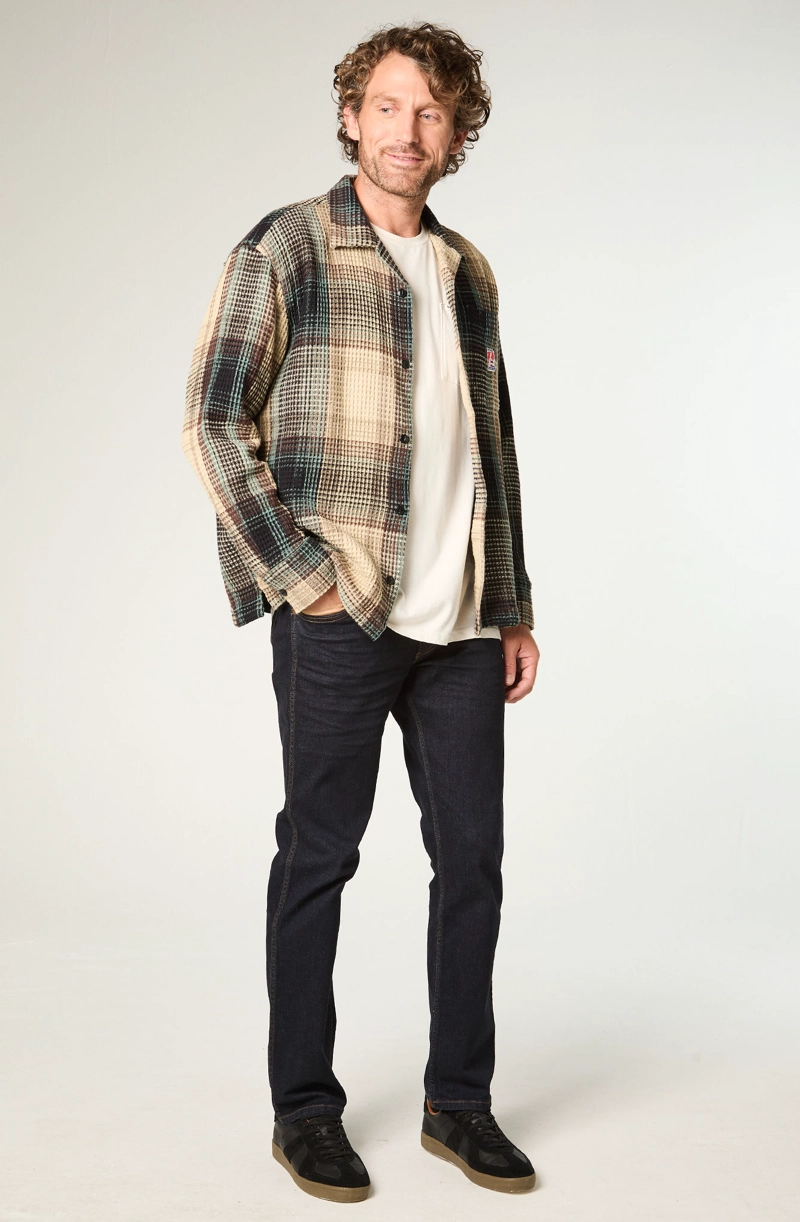 JEANS HOMBRE GREENSBORO STRAIGHT TIRO MEDIO AZUL OSCURO - 2