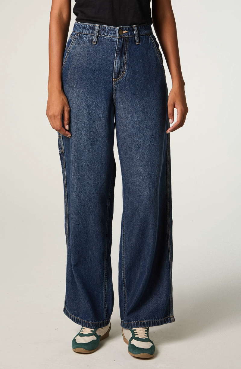 JEANS MUJER CARPENTER AZUL LOOSE - 1
