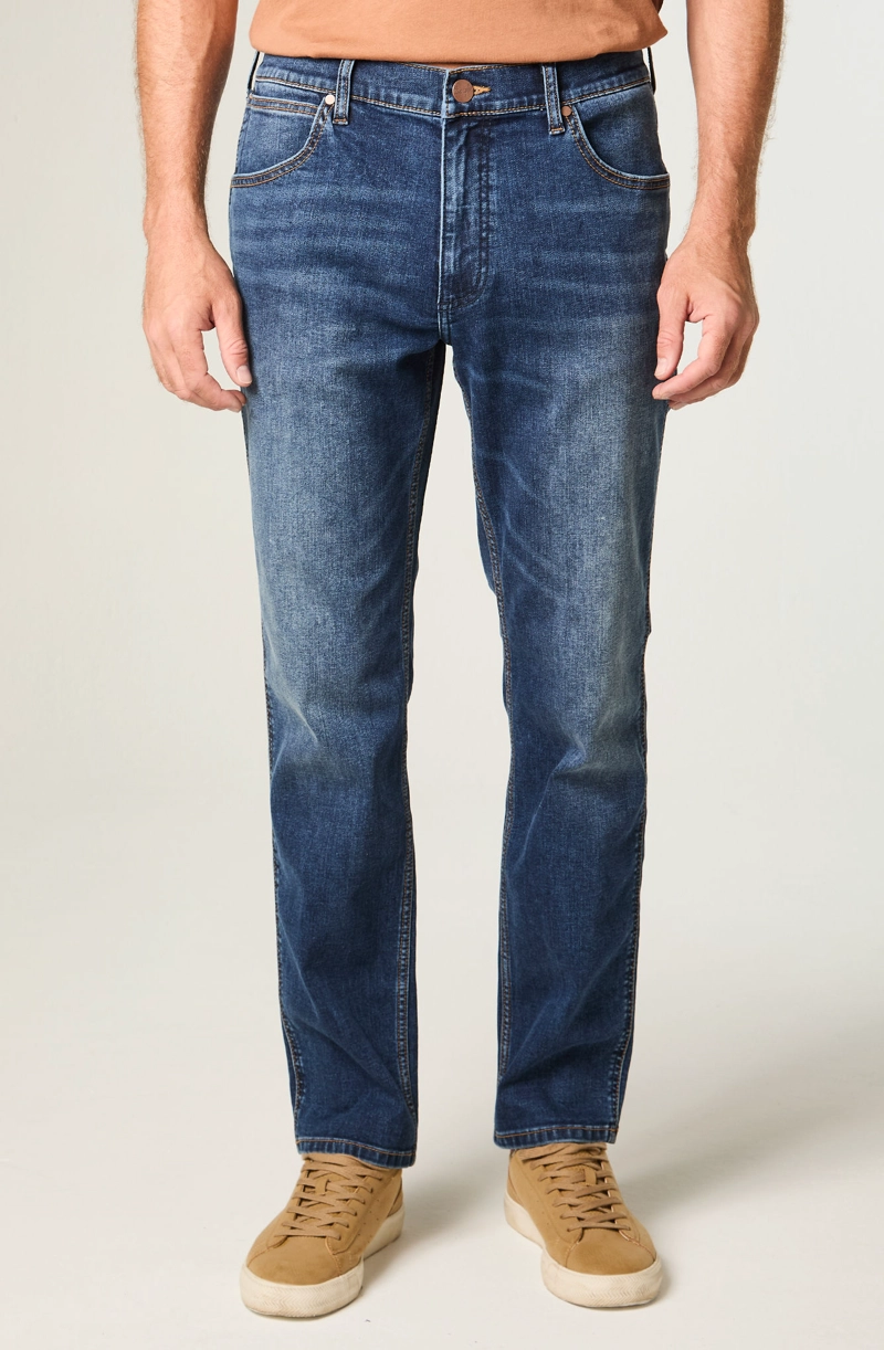 JEANS HOMBRE GREENSBORO STRAIGHT TIRO MEDIO AZUL - 1
