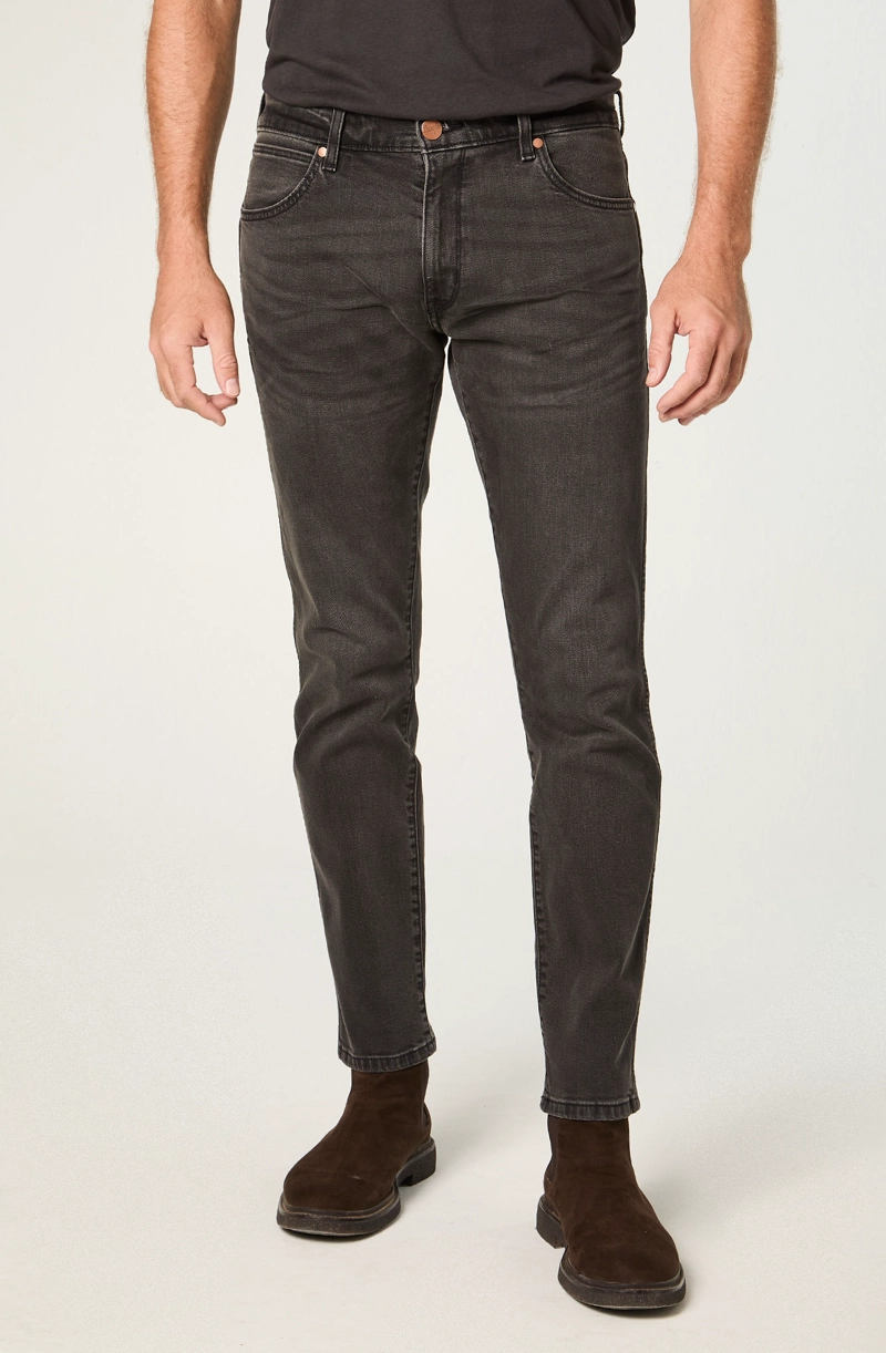 JEANS HOMBRE LARSTON SLIM TIRO MEDIO NEGRO - 1