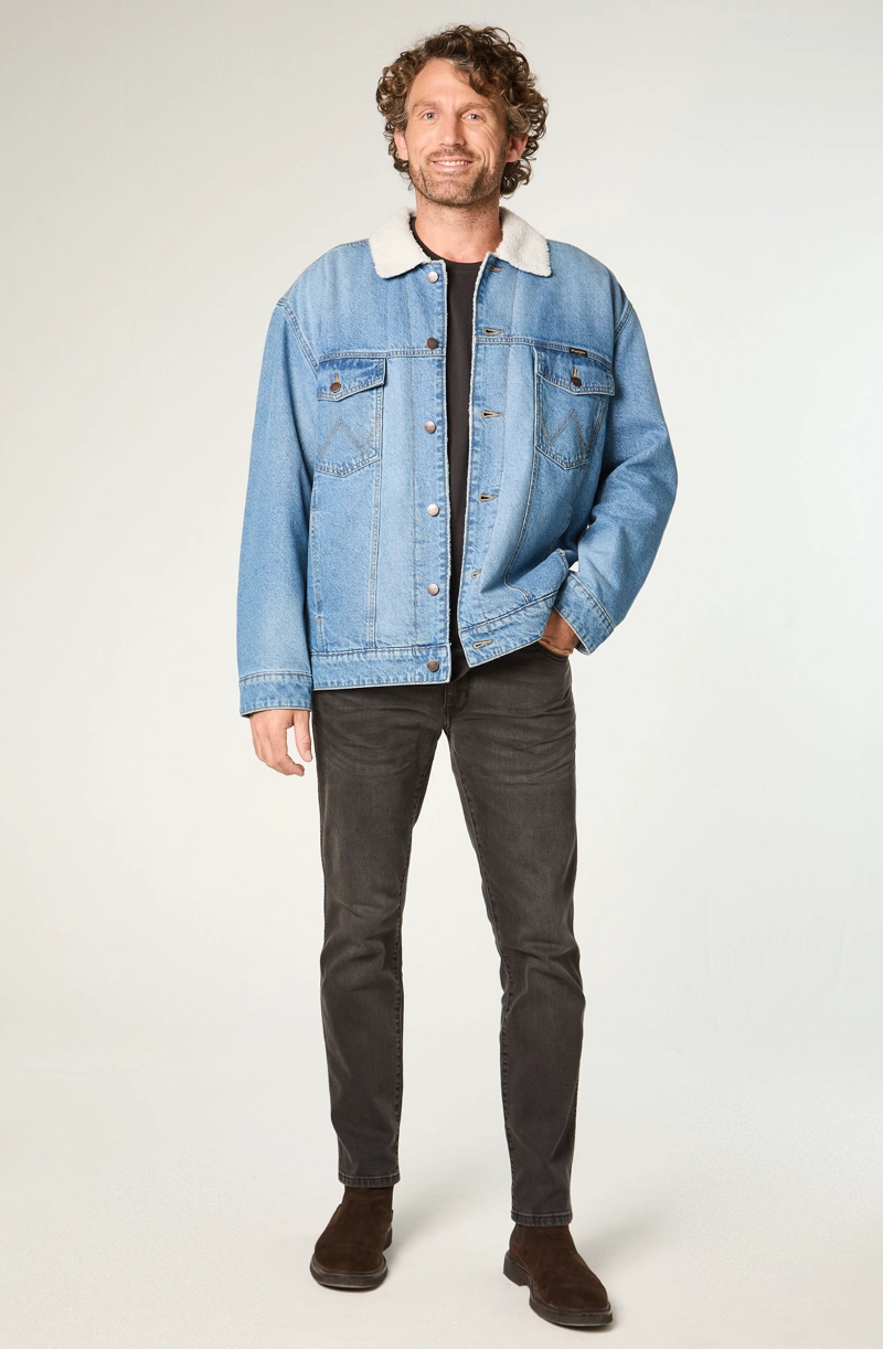 JEANS HOMBRE LARSTON SLIM TIRO MEDIO NEGRO - 2