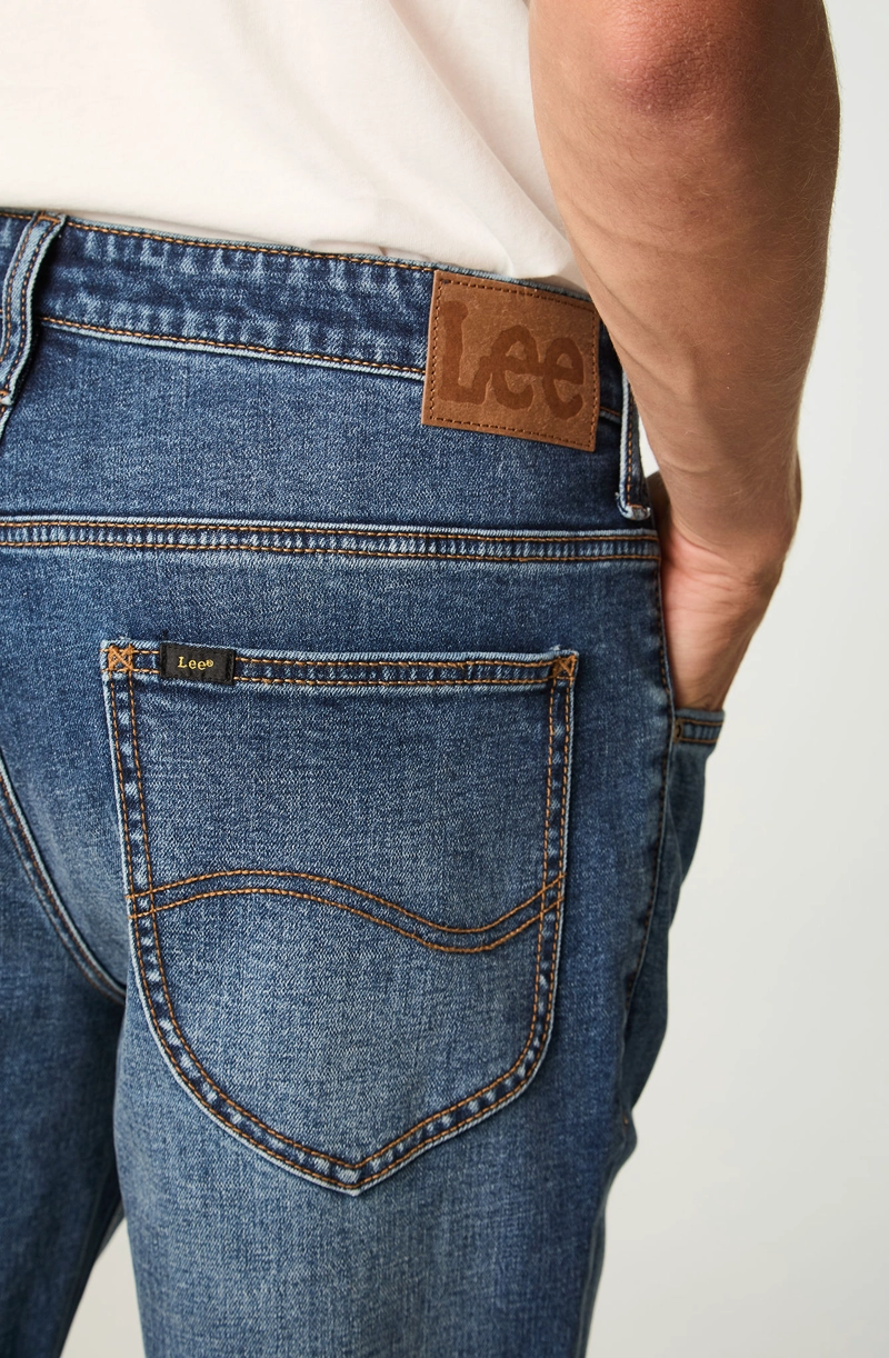JEANS HOMBRE STRAIGHT AZUL MEDIO ROBERTO - 4