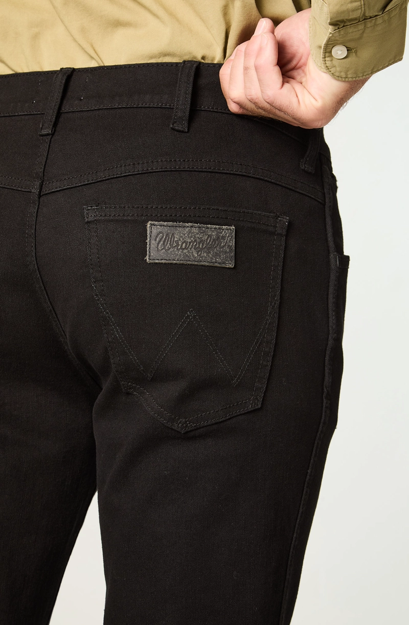 JEANS HOMBRE LARSTON SLIM TIRO MEDIO NEGRO - 4