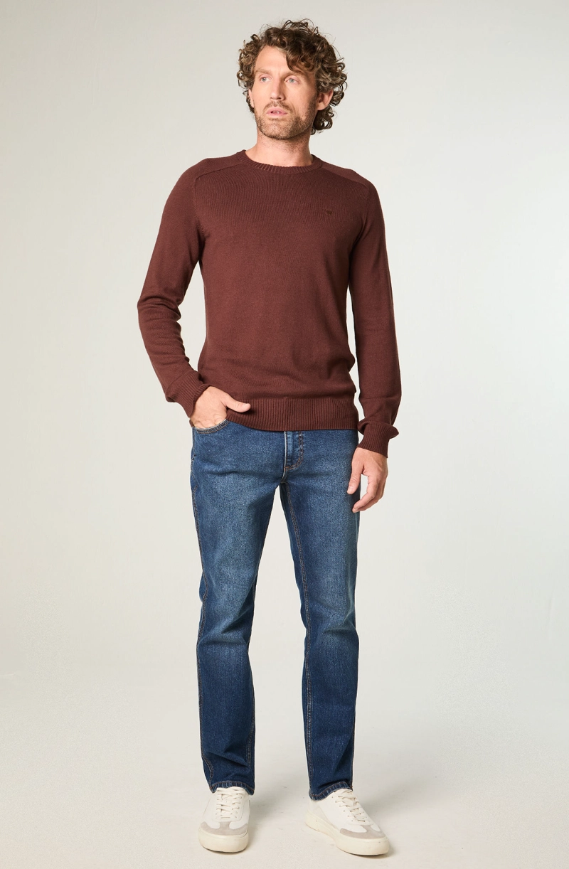 JEANS HOMBRE GREENSBORO STRAIGHT TIRO MEDIO AZUL - 4