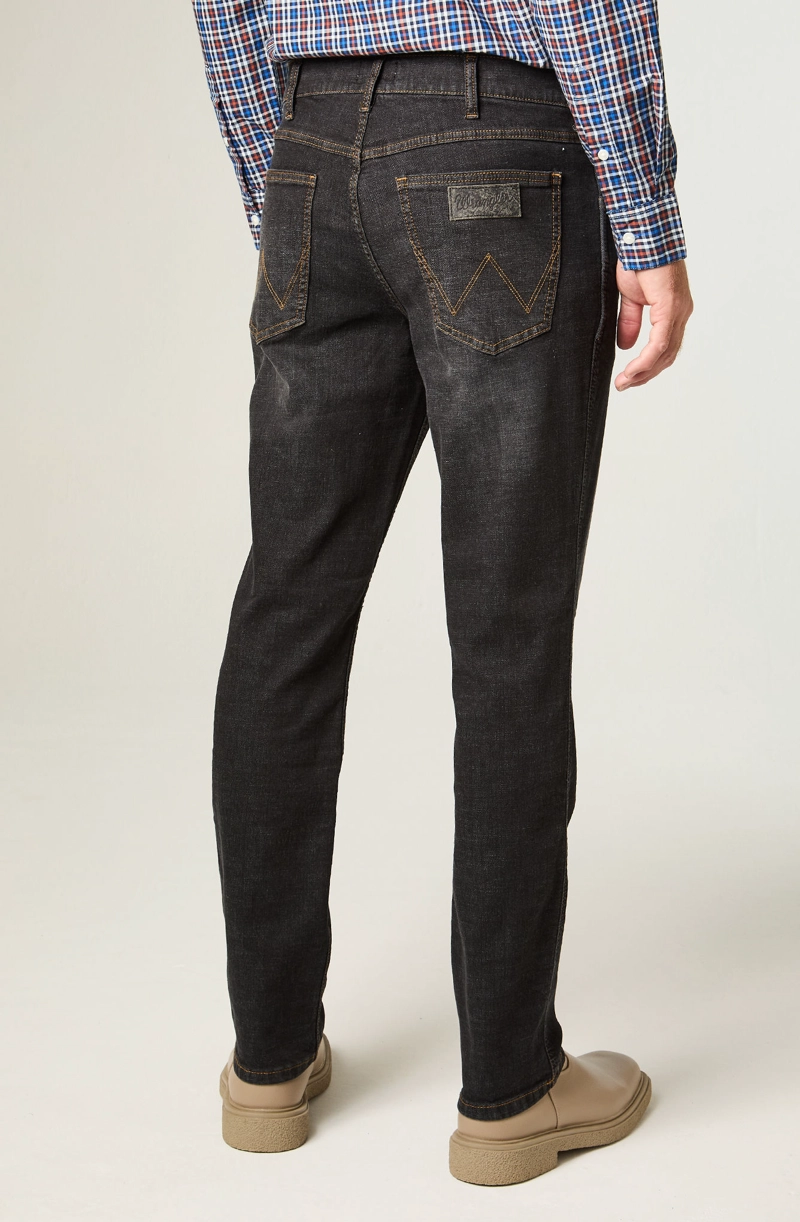 JEANS HOMBRE GREENSBORO STRAIGHT TIRO MEDIO NEGRO - 3