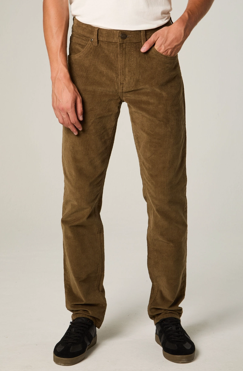 PANTALON HOMBRE REGULAR CAFE  CLARO DAREN COTELE - 1
