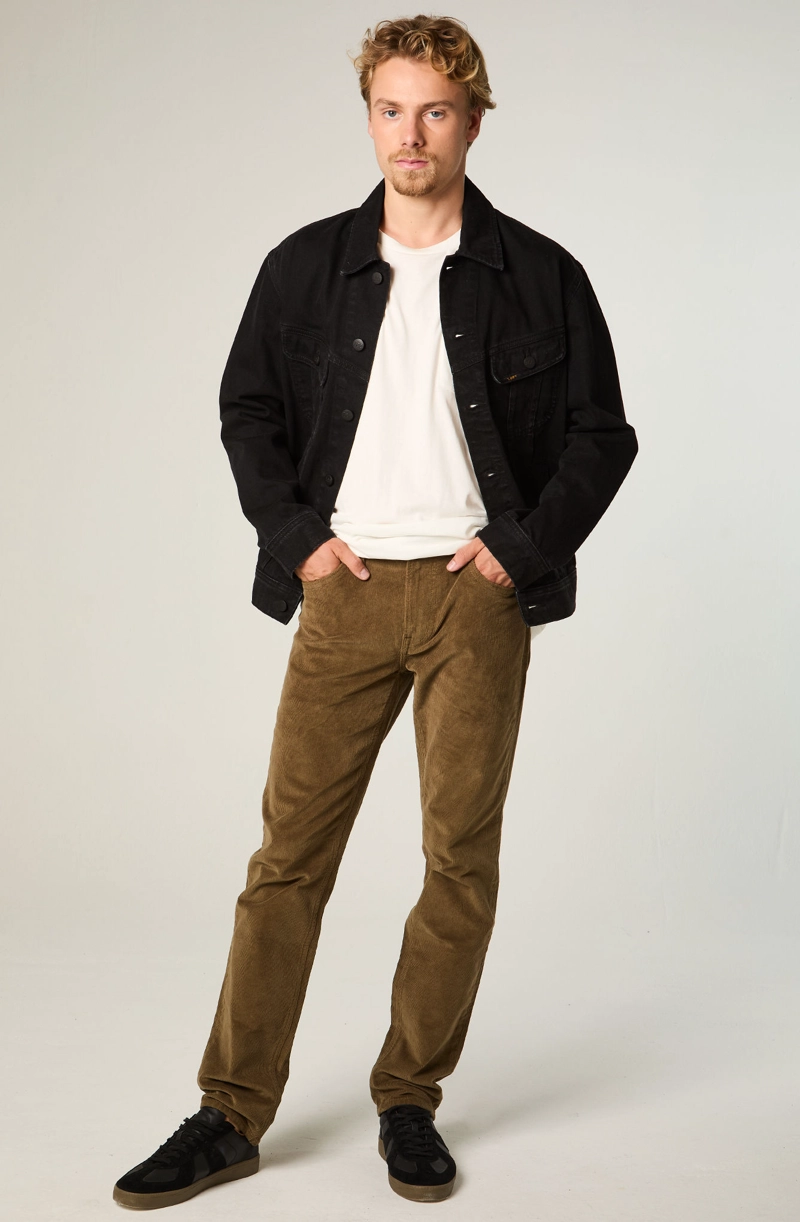 PANTALON HOMBRE REGULAR CAFE  CLARO DAREN COTELE - 2