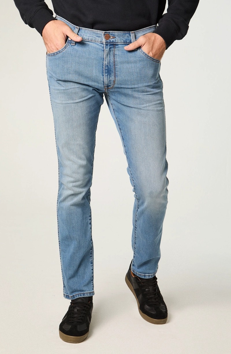 JEANS HOMBRE LARSTON SLIM TIRO MEDIO AZUL CLARO - 1