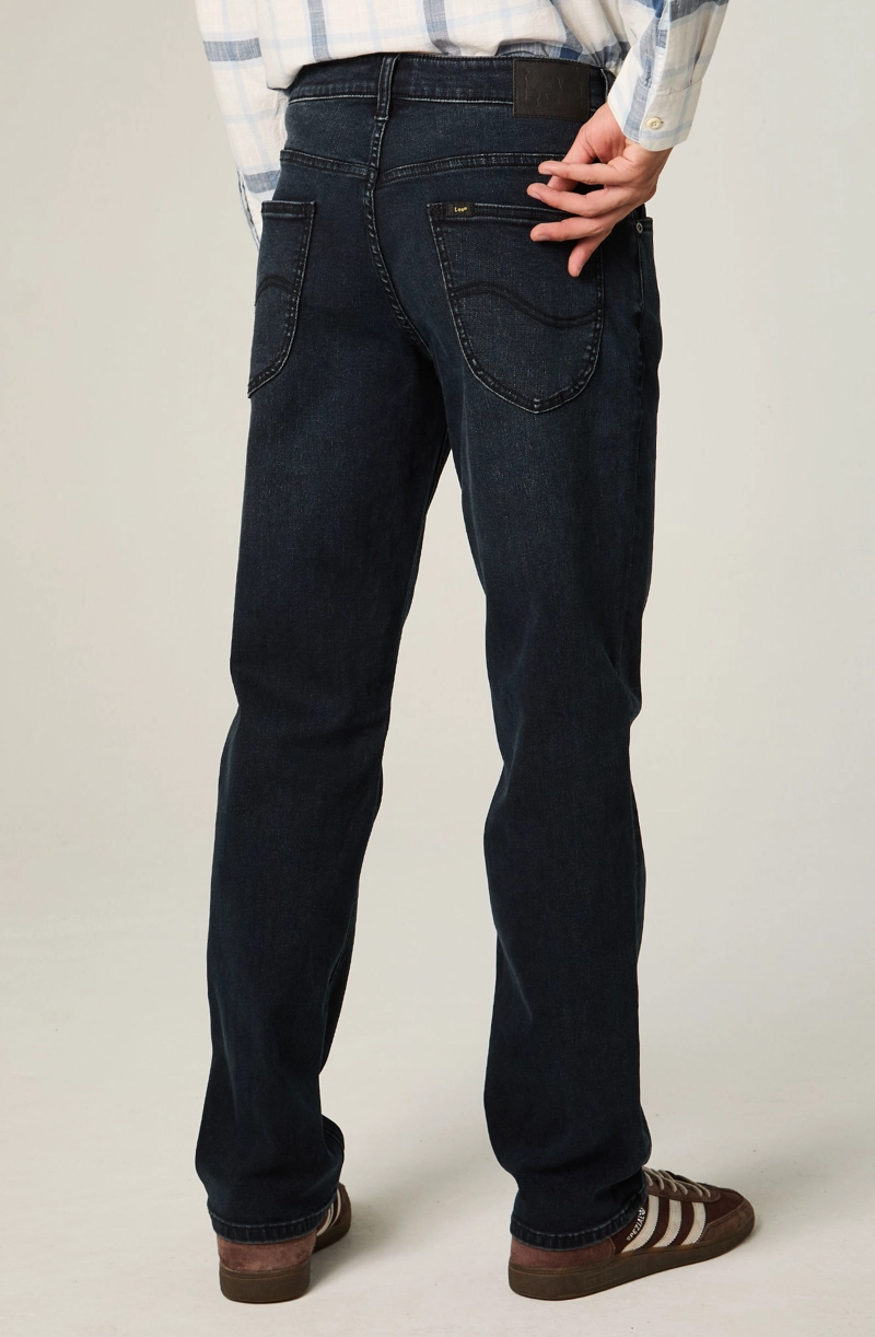 JEANS HOMBRE STRAIGHT TIRO ALTO AZUL OSCURO BROOKLYN - 3