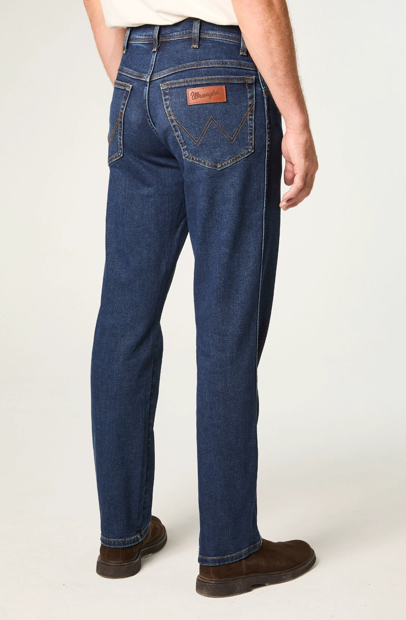 JEANS HOMBRE TEXAS STRAIGHT TIRO ALTO AZUL - 3