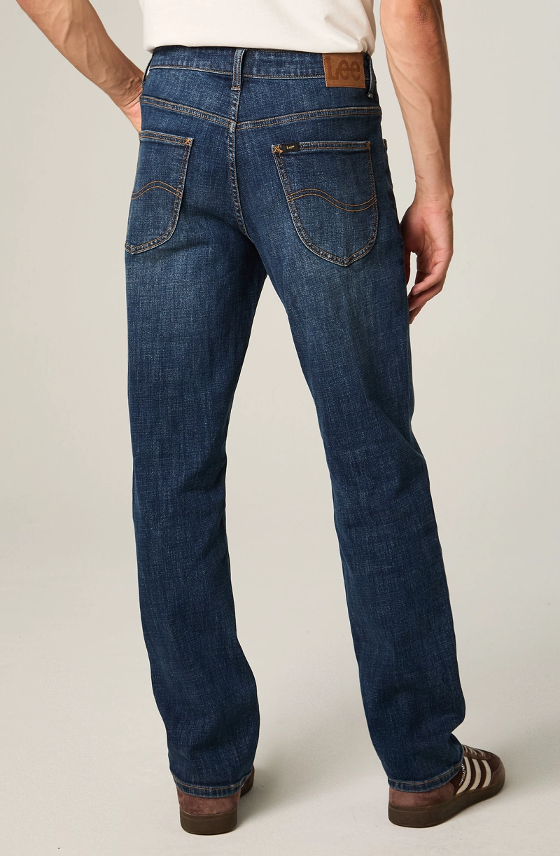 JEANS HOMBRE STRAIGHT TIRO ALTO AZUL BROOKLYN - 3