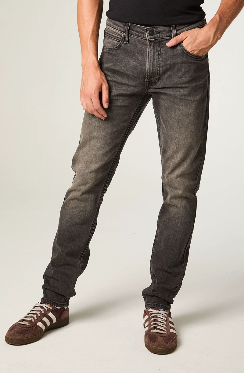 JEANS HOMBRE SLIM TAPER TIRO MEDIO AZUL LUKE - 1