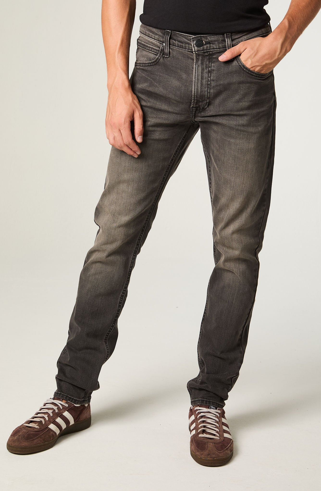 JEANS HOMBRE SLIM TAPER TIRO MEDIO AZUL LUKE - 1