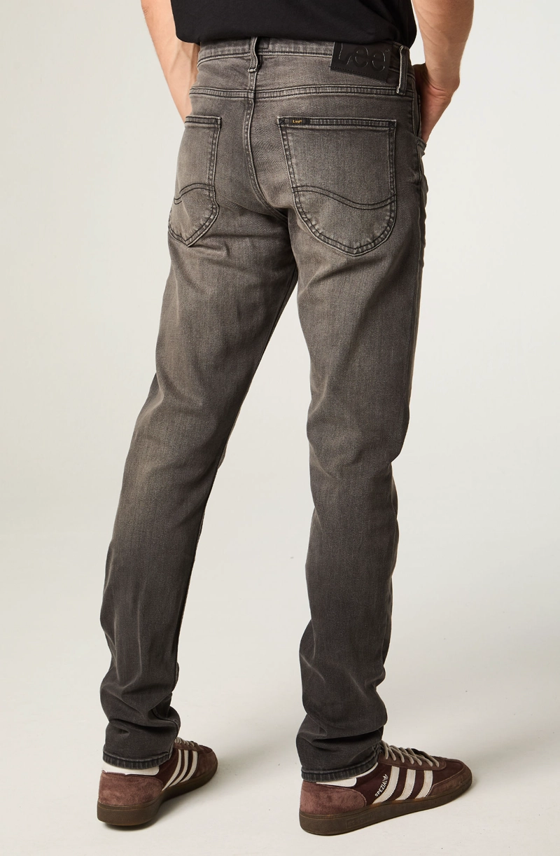 JEANS HOMBRE SLIM TAPER TIRO MEDIO AZUL LUKE - 3