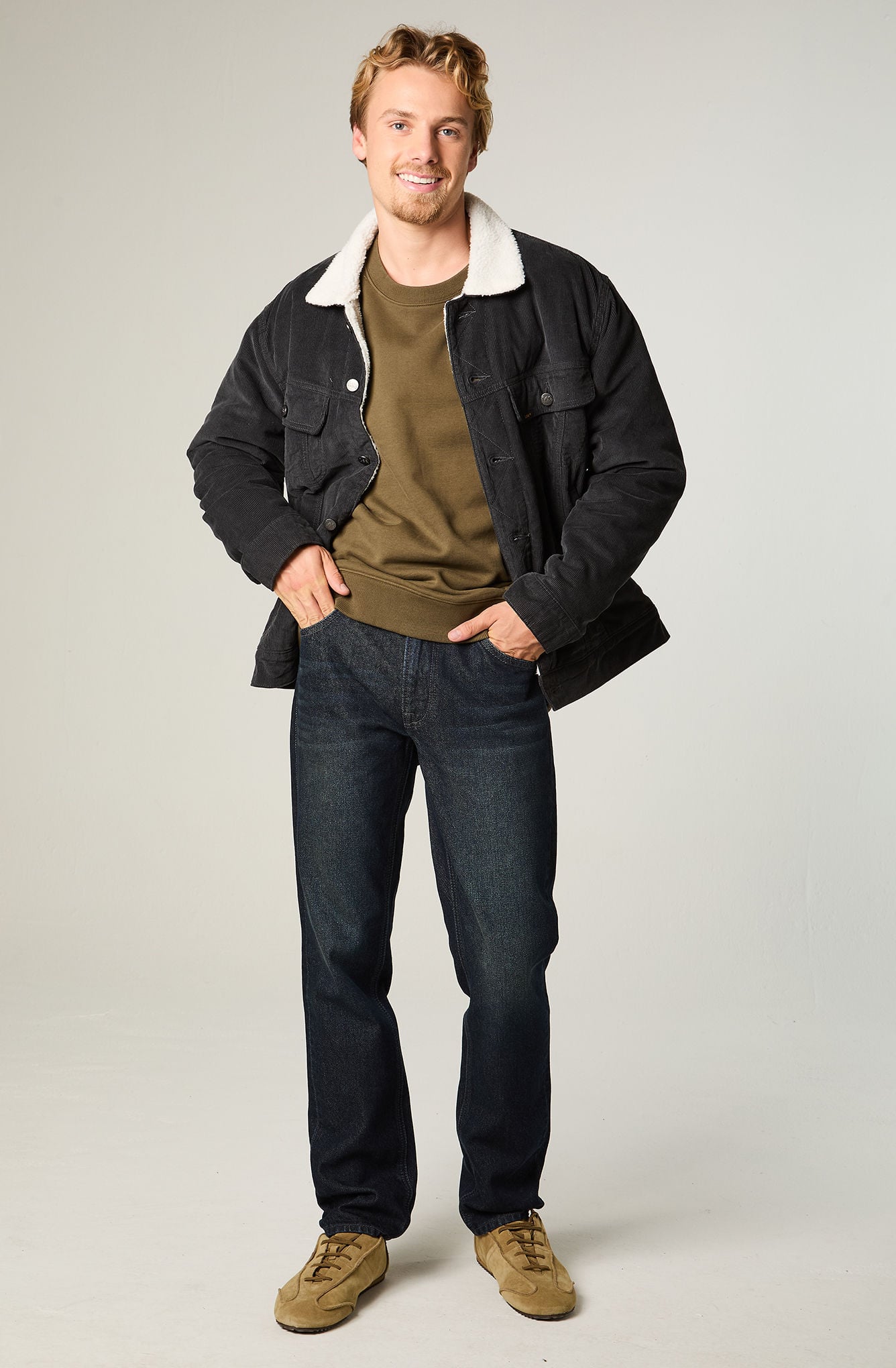 JEANS HOMBRE STRAIGHT TIRO MEDIO RAW DAREN - 2