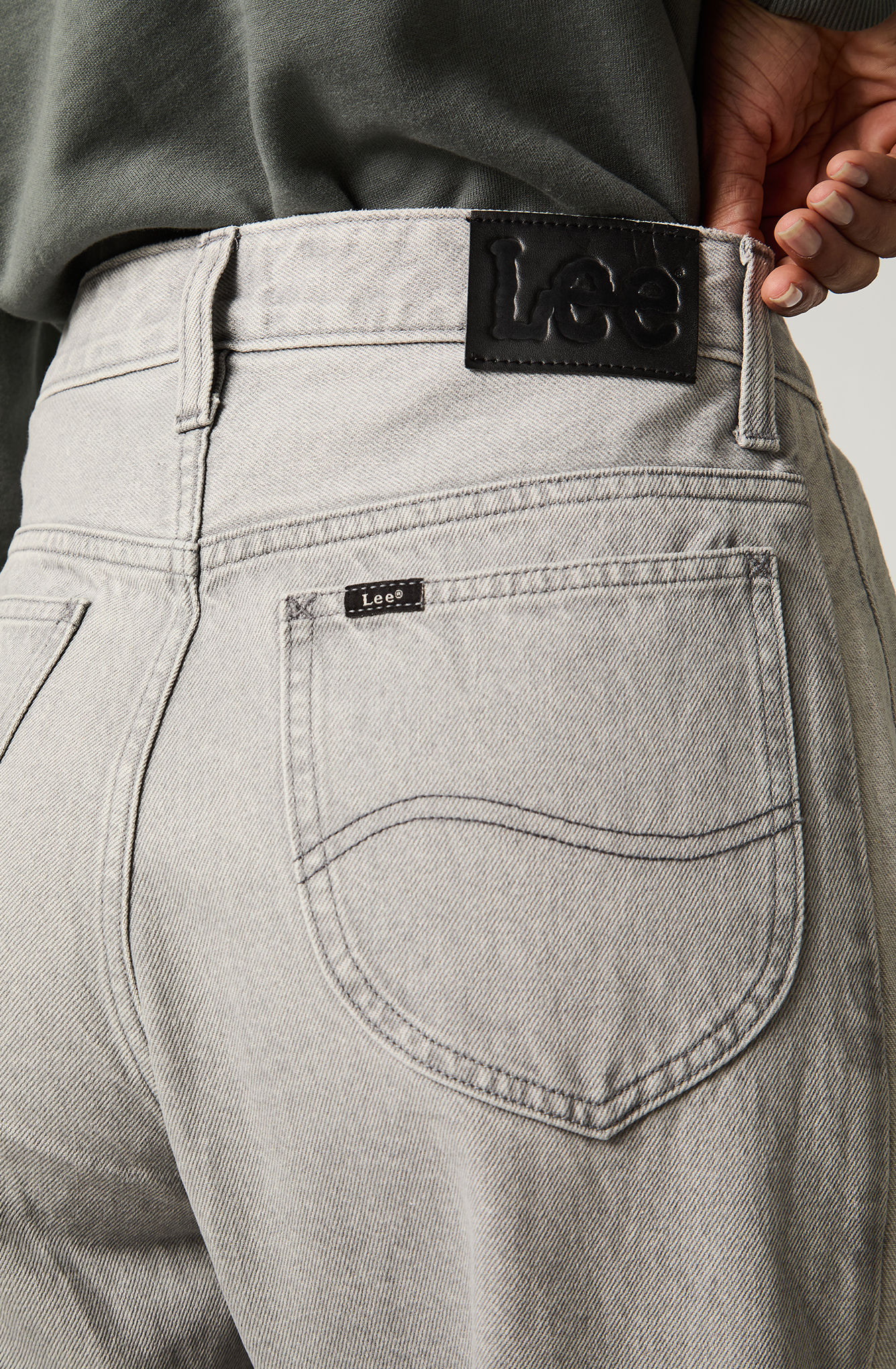JEANS MUJER BARREL GRIS MR LOOSE - 4
