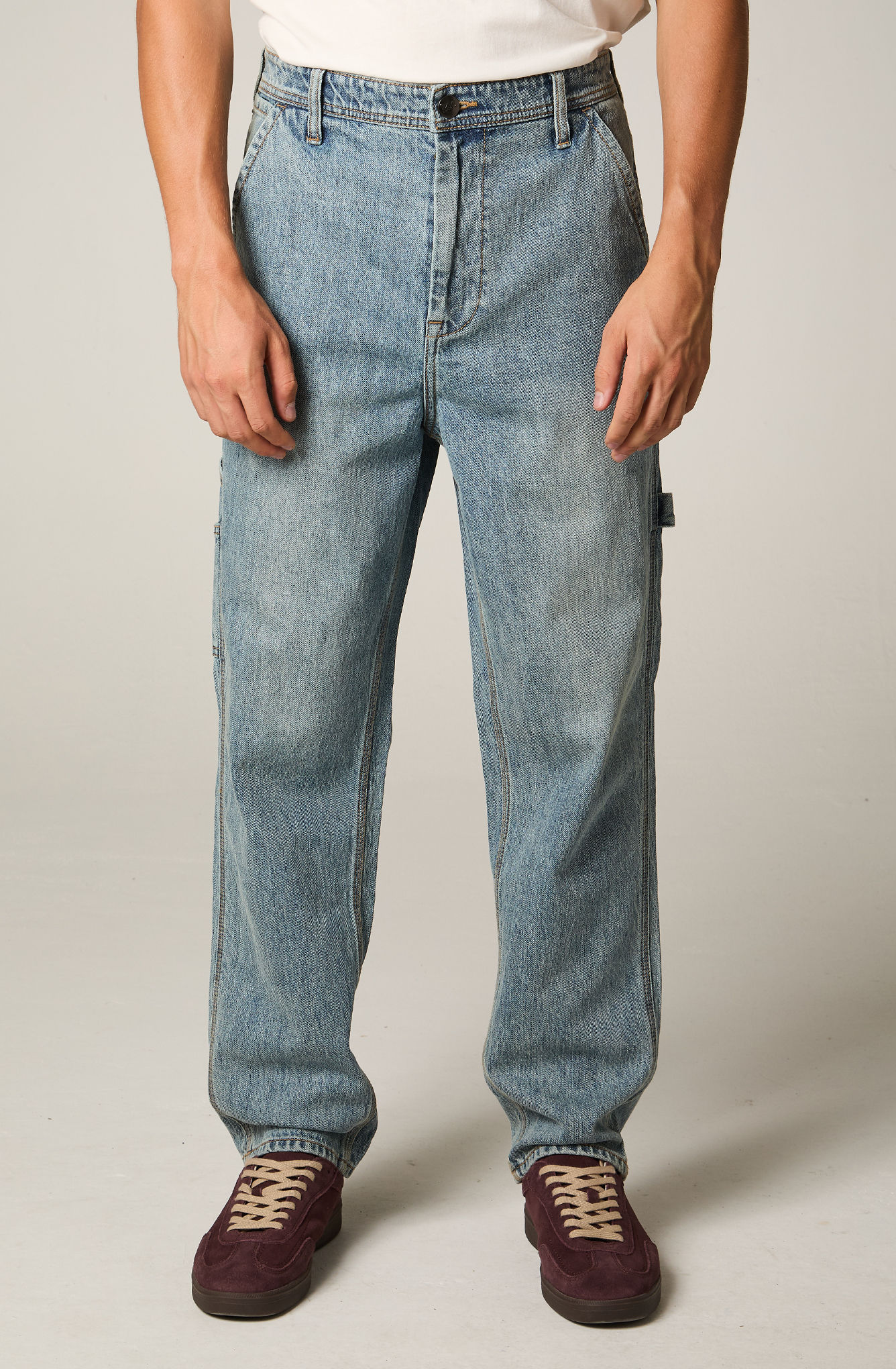 JEANS HOMBRE RELAX AZUL CARPENTER - 1