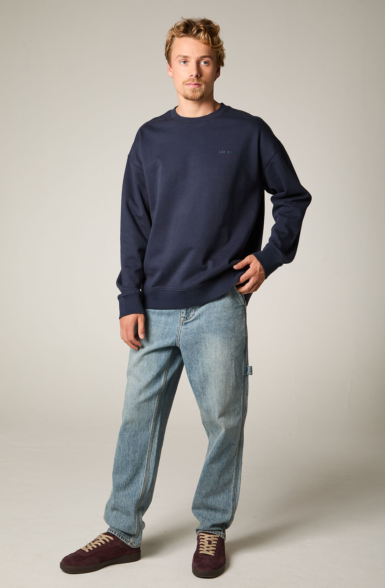 JEANS HOMBRE RELAX AZUL CARPENTER - 2