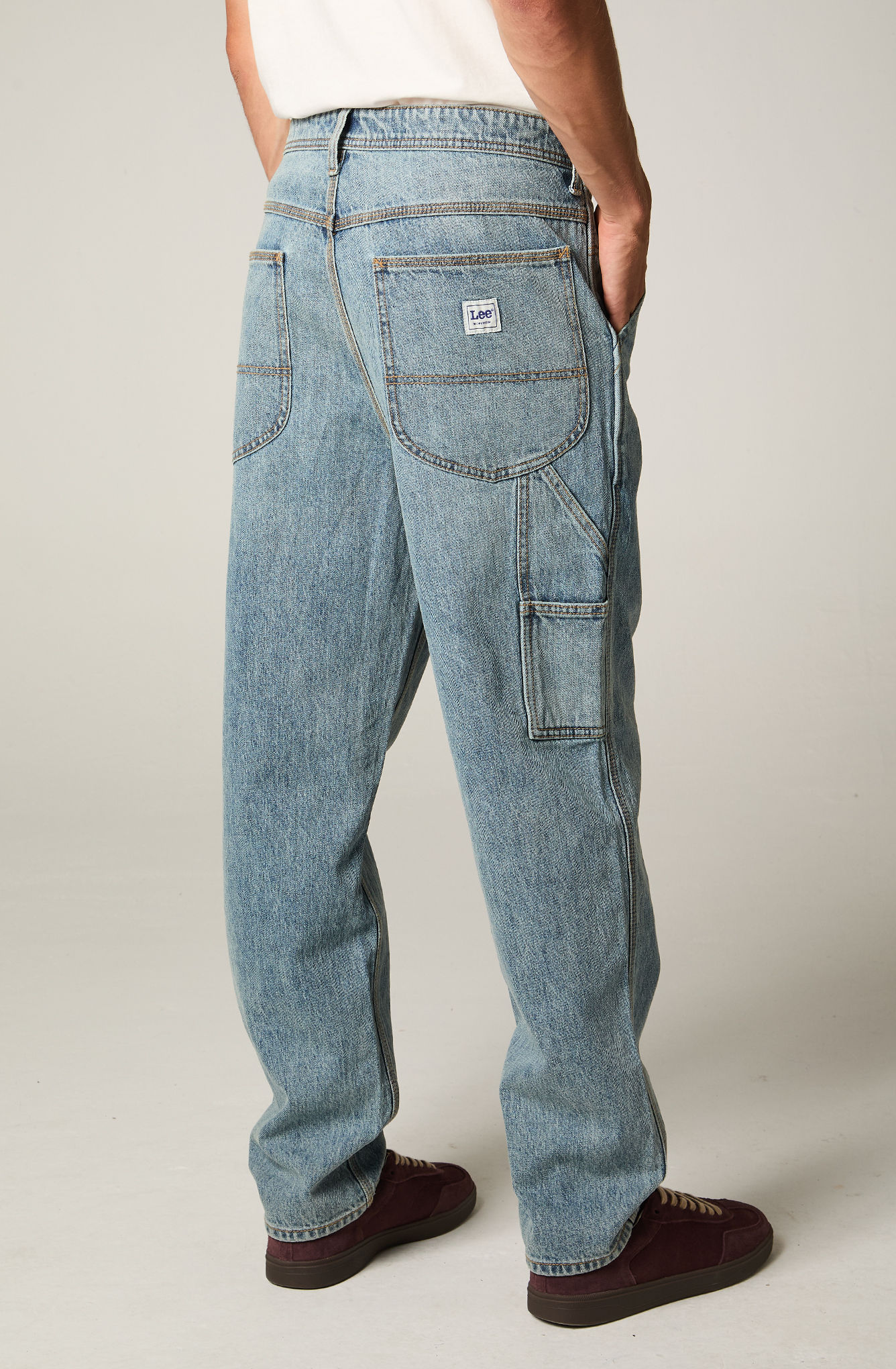 JEANS HOMBRE RELAX AZUL CARPENTER - 3