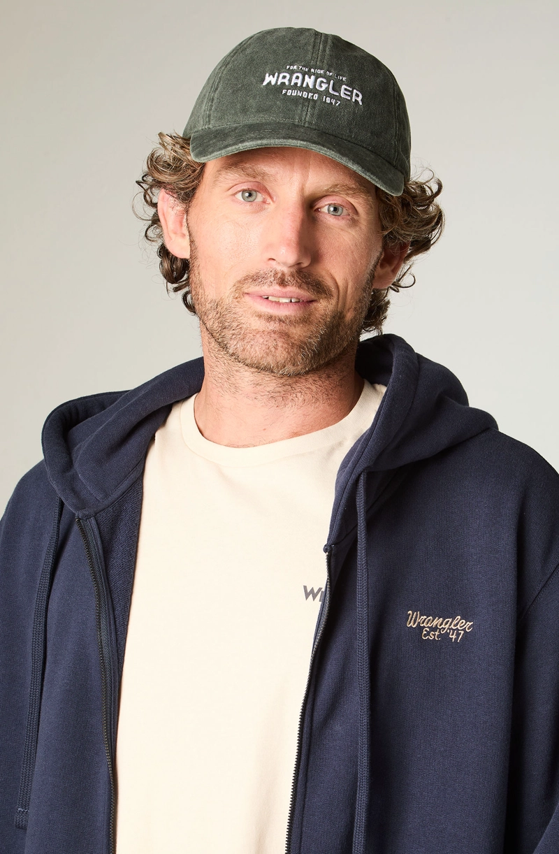 POLERON HOMBRE HOODIE FULL ZIPER REGULAR FIT AZUL - 3