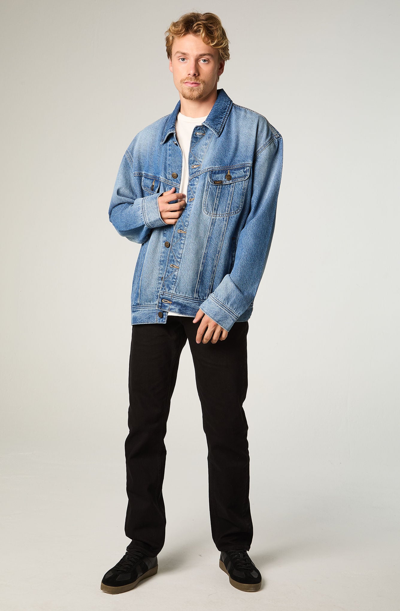 CHAQUETA HOMBRE REGULAR AZUL RIDER - 2