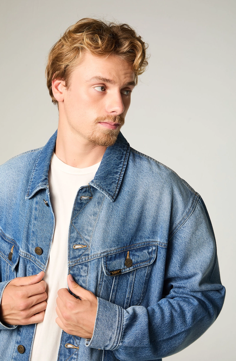 CHAQUETA HOMBRE REGULAR AZUL RIDER - 3