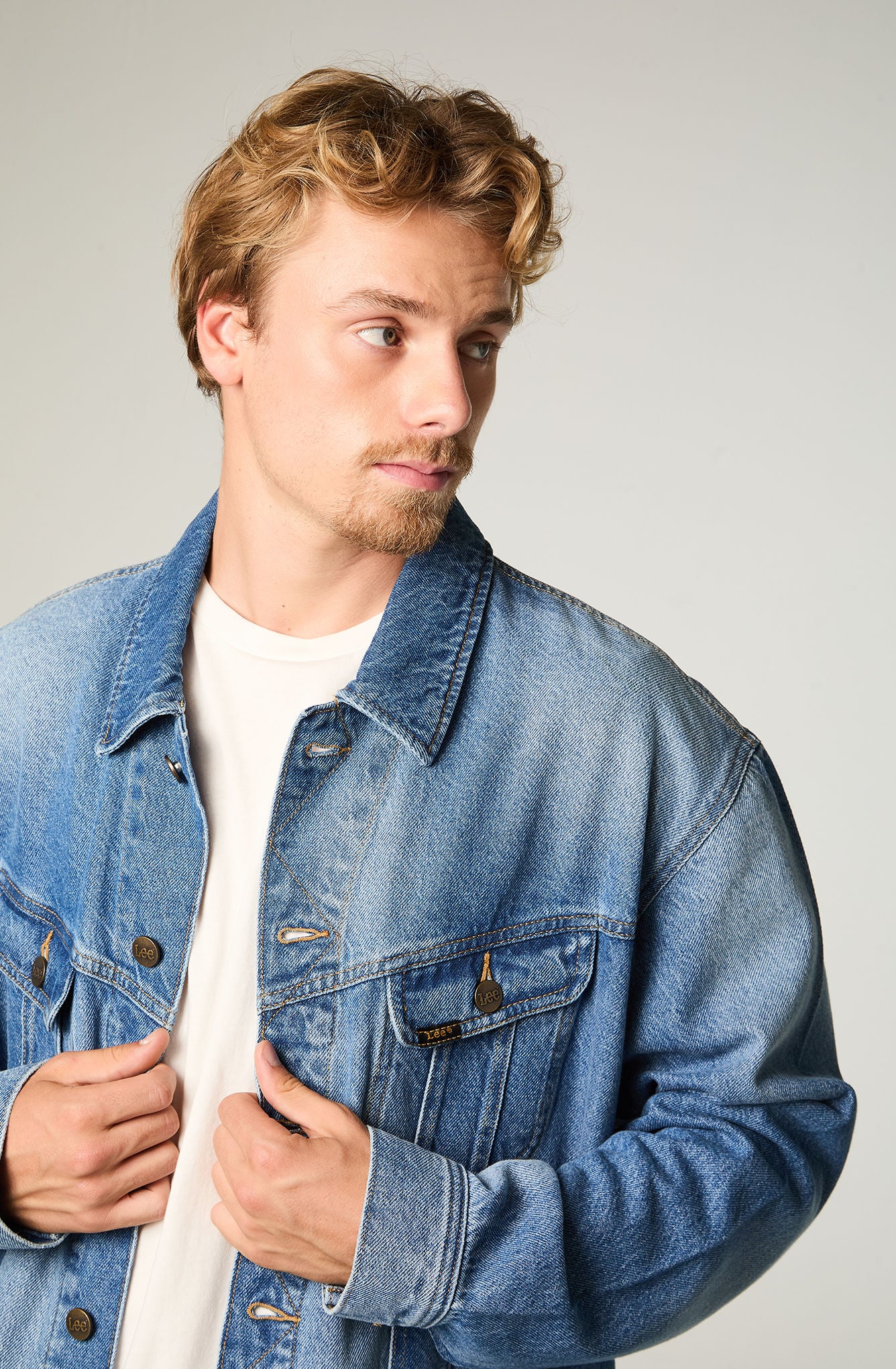 CHAQUETA HOMBRE REGULAR AZUL RIDER - 3