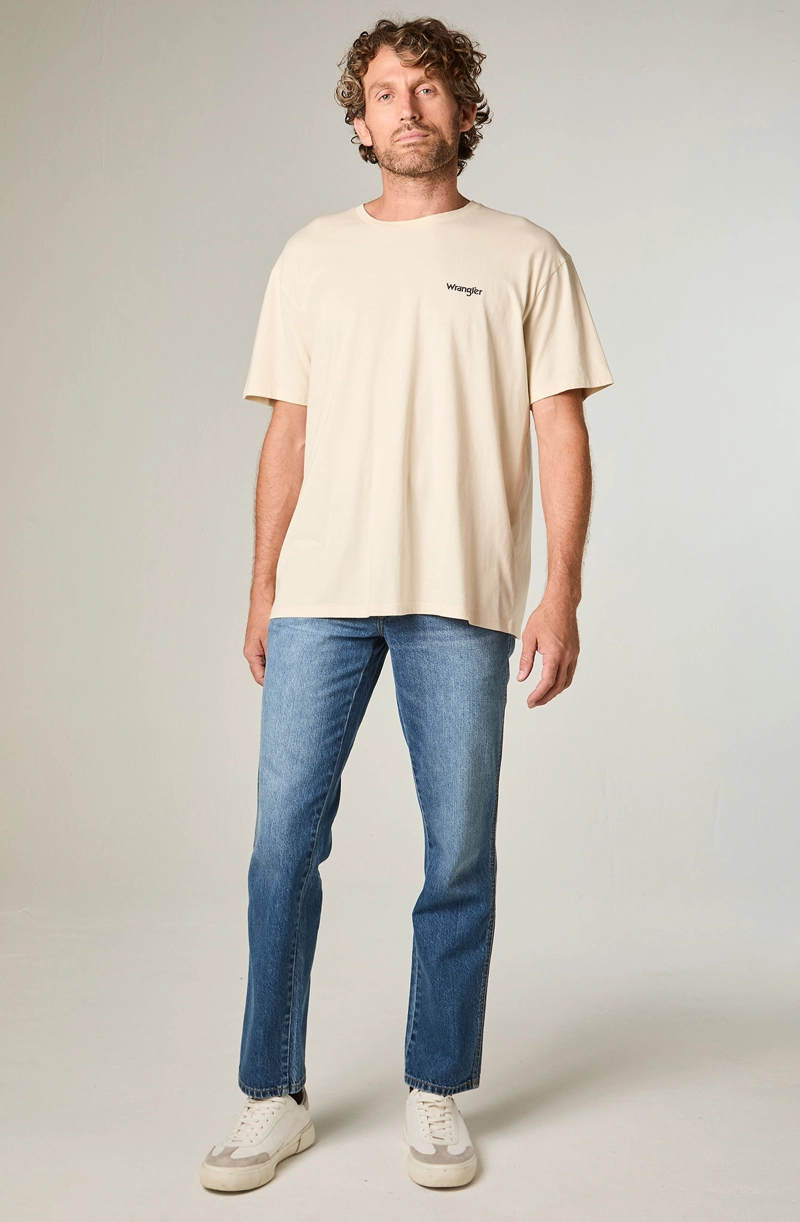 POLERA HOMBRE SS VINTAGE TEE REGULAR FIT BLANCO - 2