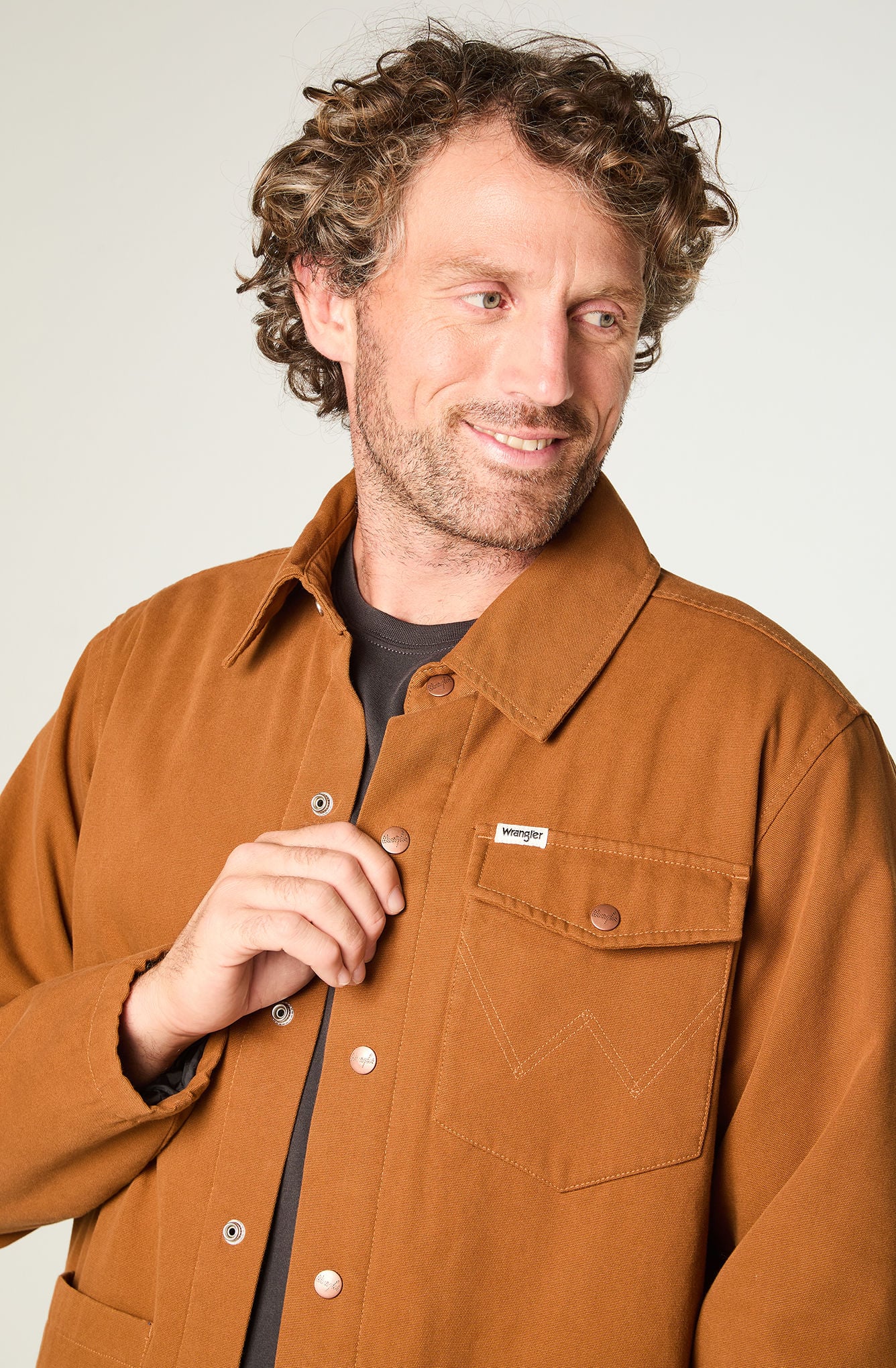 CHAQUETA HOMBRE TRANSITIONAL JACKET REGULAR FIT CAFE - 3