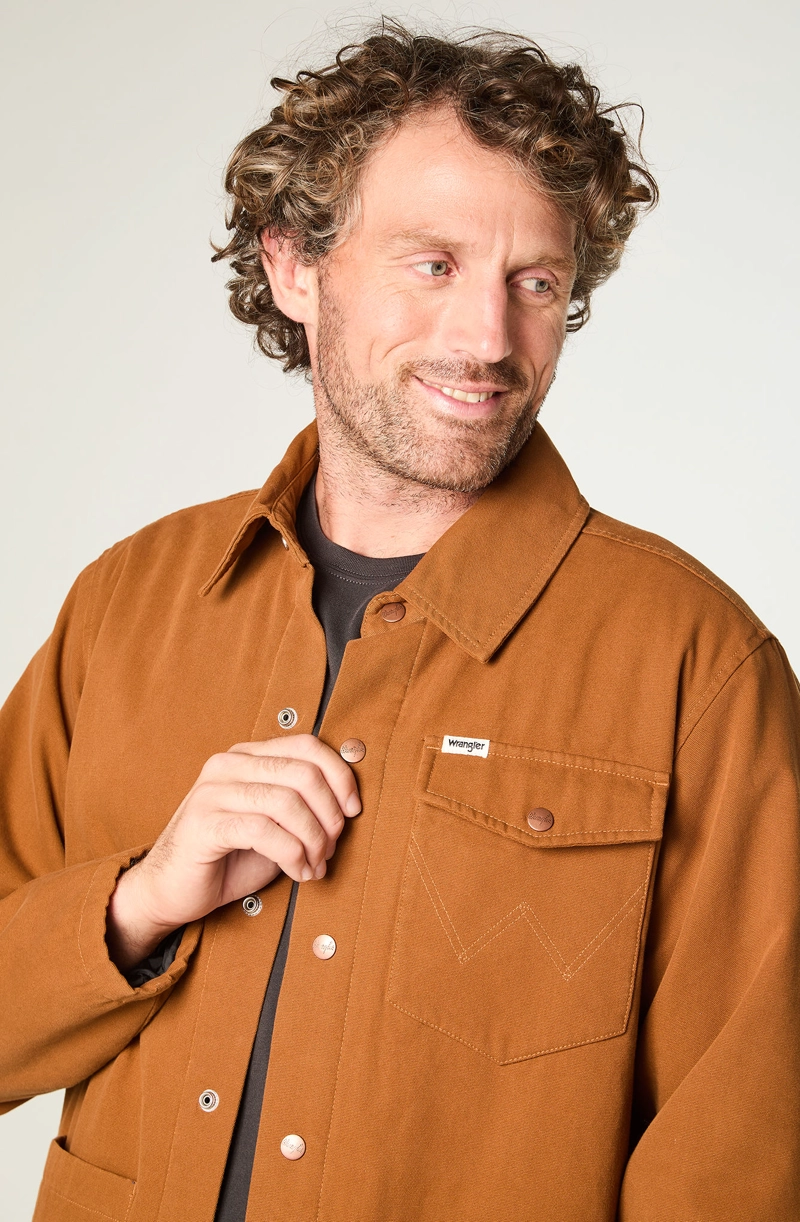 CHAQUETA HOMBRE TRANSITIONAL JACKET REGULAR FIT CAFE - 3