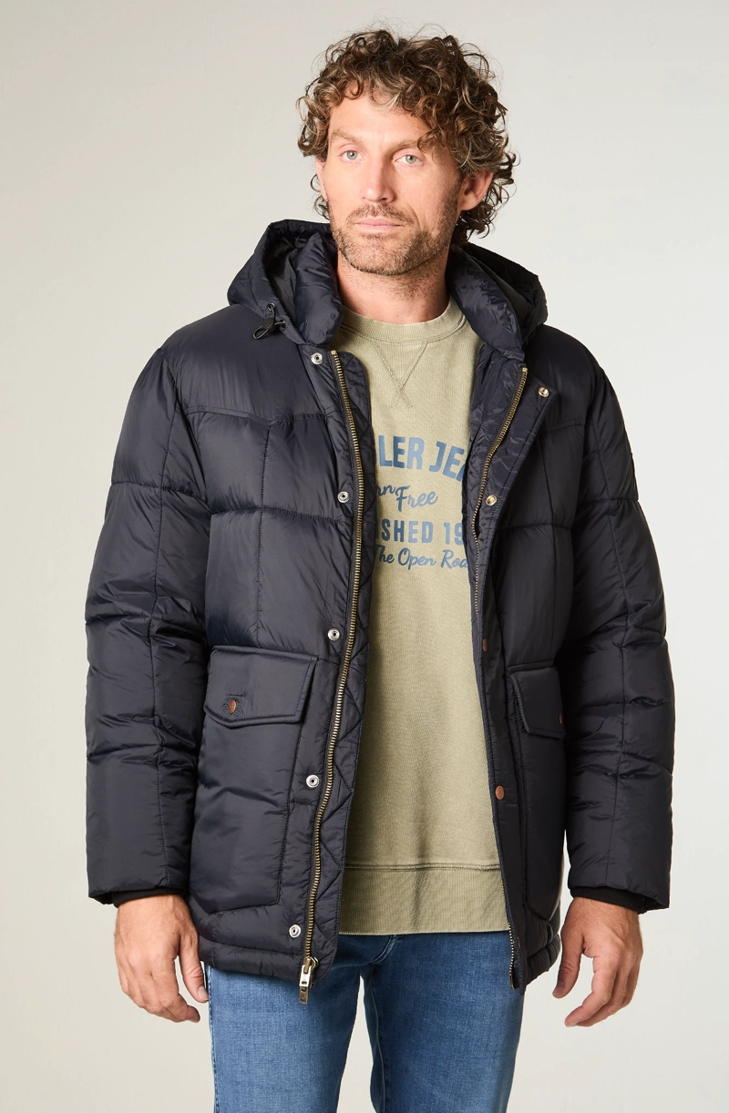 PARKA HOMBRE JACKET REGULAR FIT NEGRO - 1