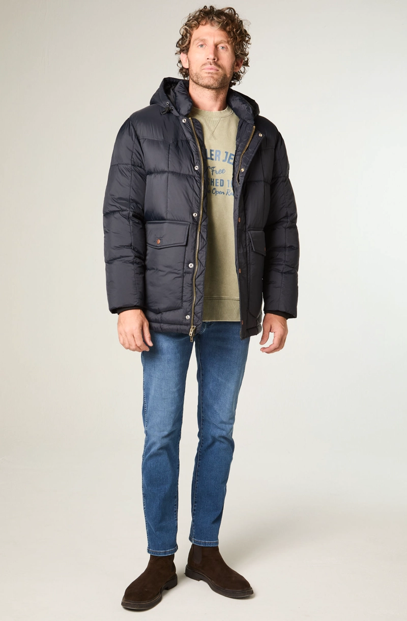 PARKA HOMBRE JACKET REGULAR FIT NEGRO - 2