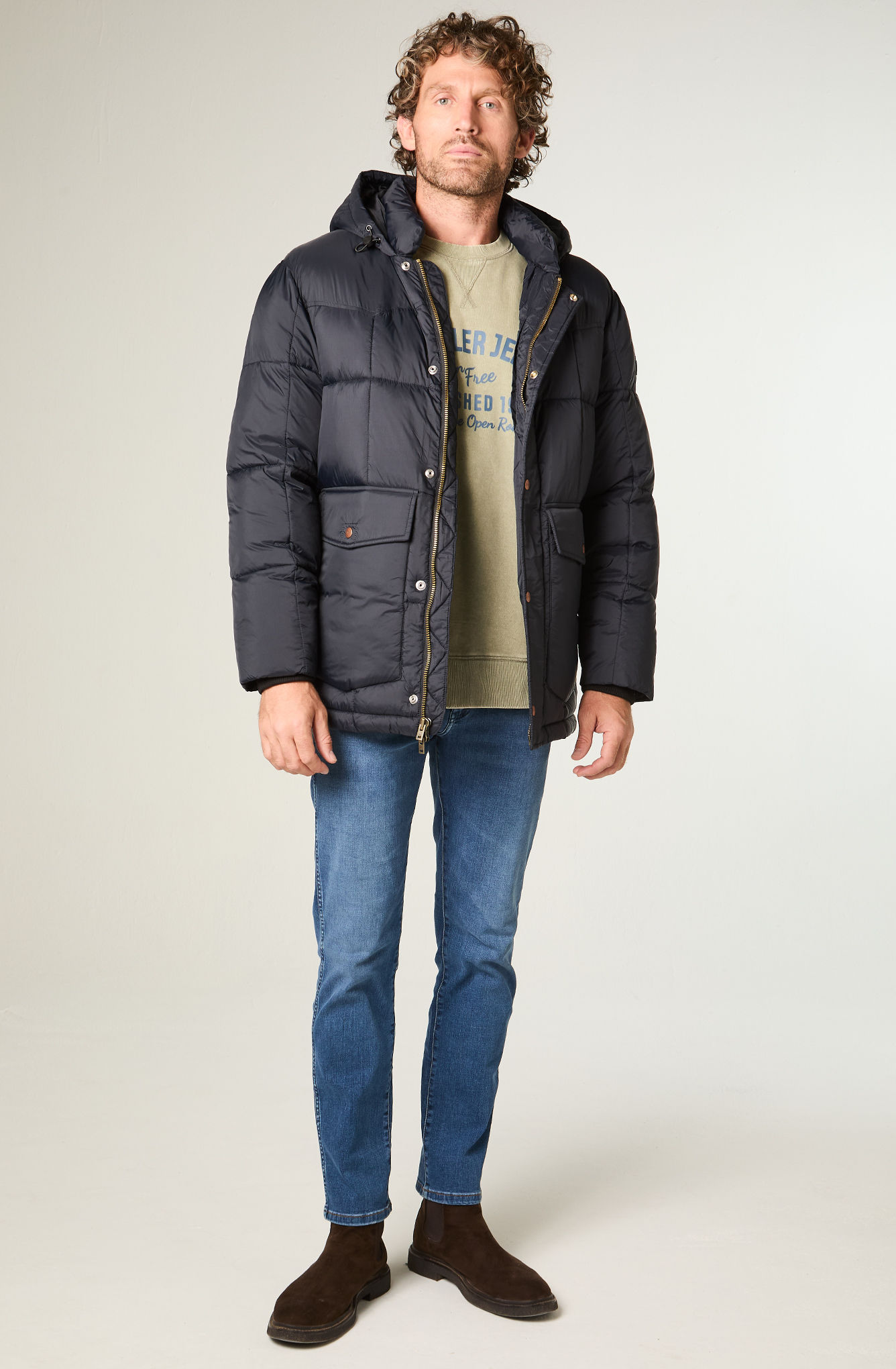 PARKA HOMBRE JACKET REGULAR FIT NEGRO - 2
