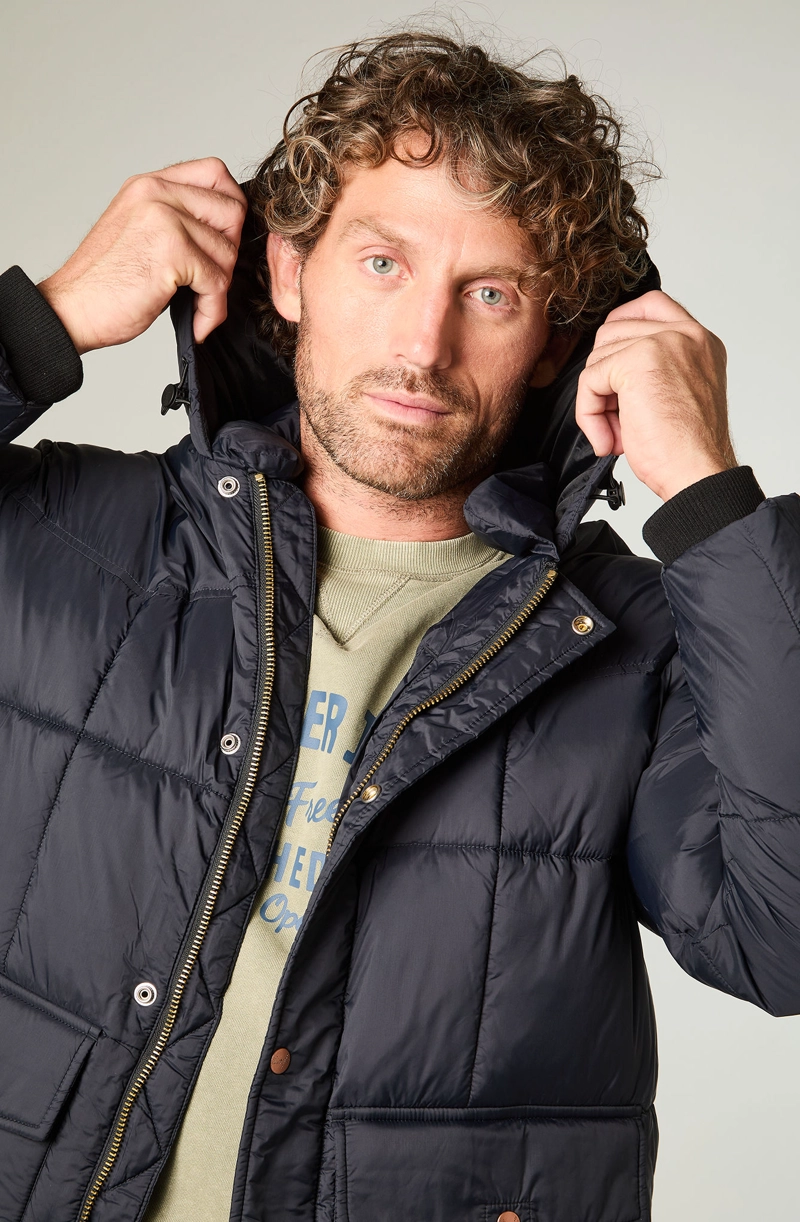PARKA HOMBRE JACKET REGULAR FIT NEGRO - 3