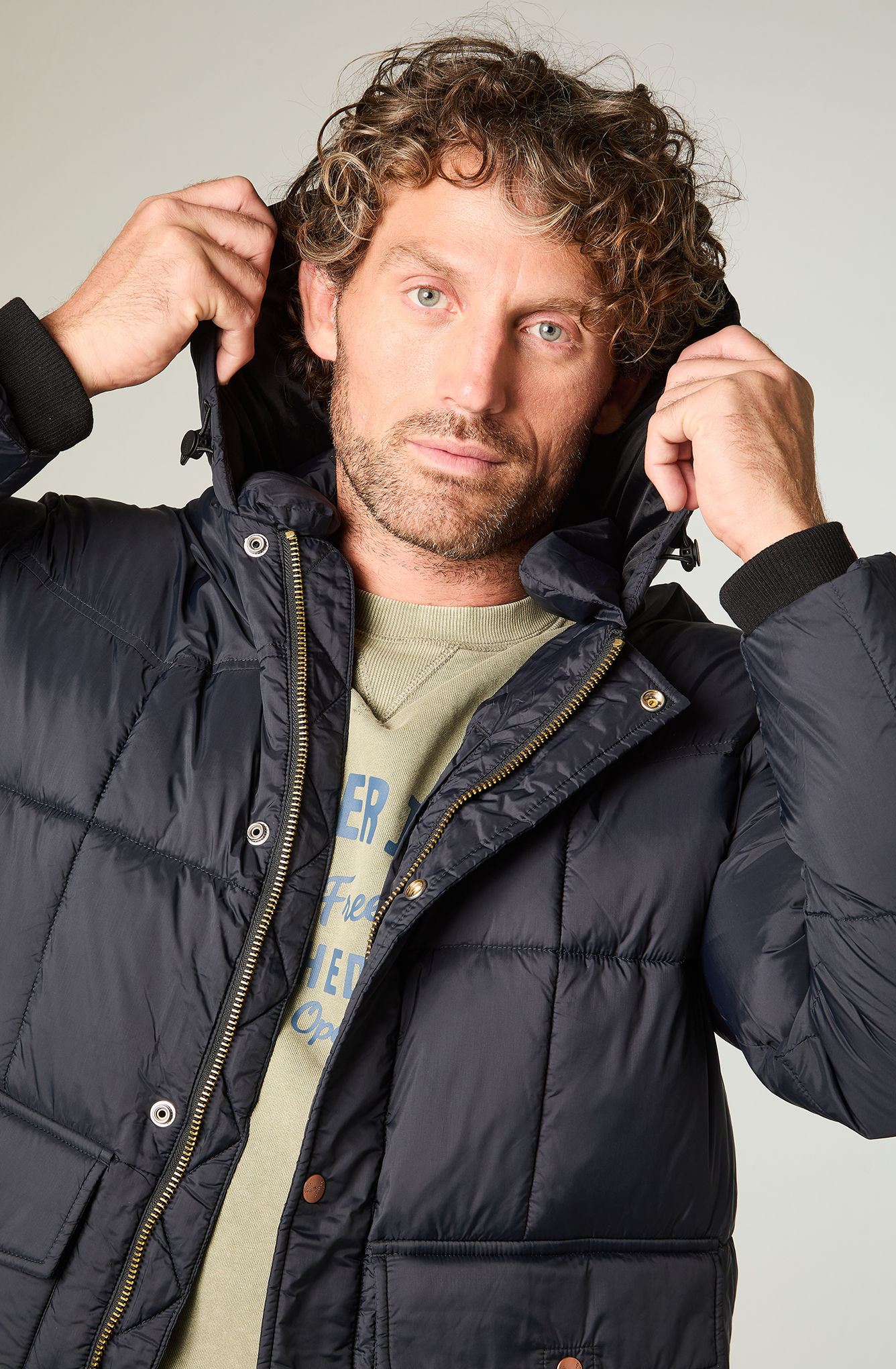PARKA HOMBRE JACKET REGULAR FIT NEGRO - 3