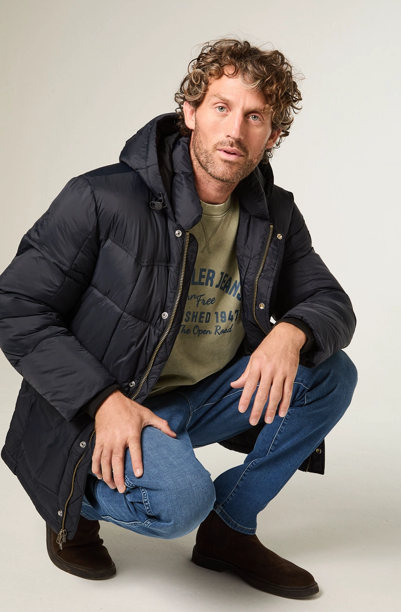 PARKA HOMBRE JACKET REGULAR FIT NEGRO - 5