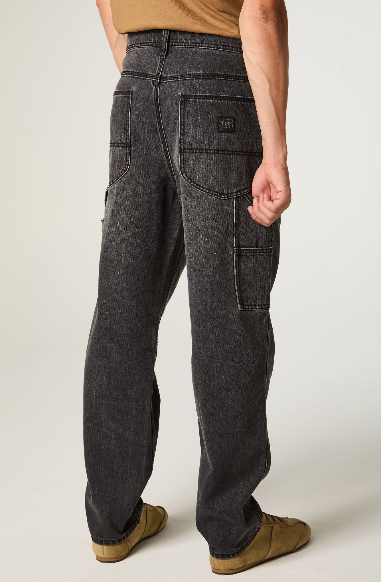 JEANS HOMBRE RELAX NEGRO CARPENTER - 3