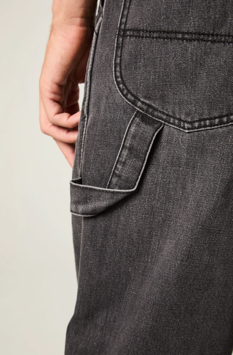JEANS HOMBRE RELAX NEGRO CARPENTER - 4