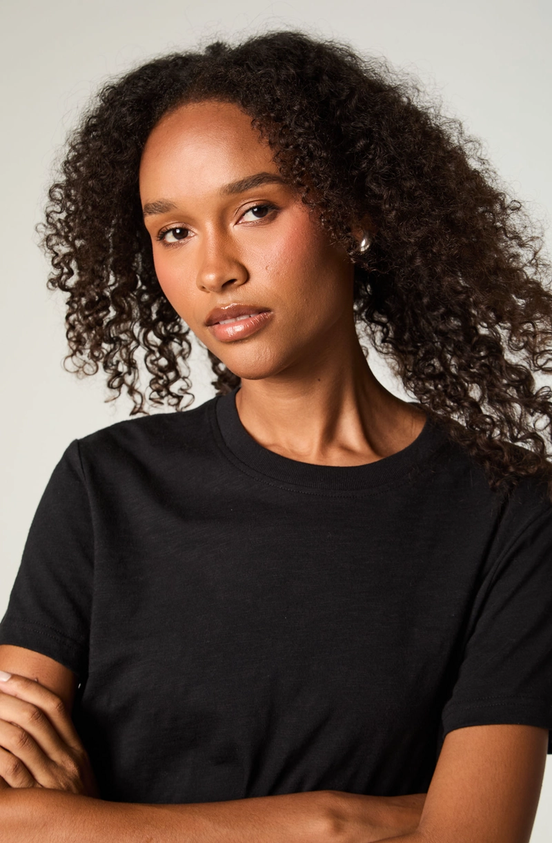 POLERA  MUJER REGULAR NEGRO POCKET TEE - 3