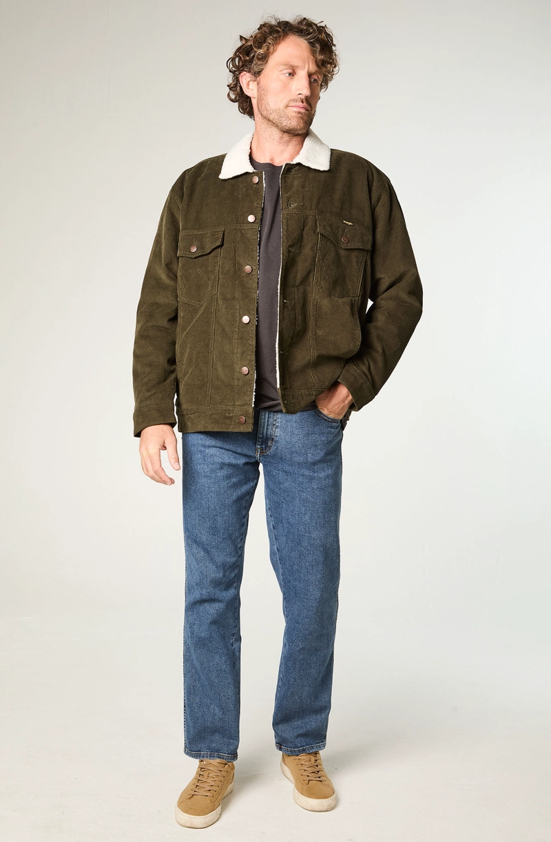 CHAQUETA HOMBRE SHERPA COTELE REGULAR FIT VERDE - 2