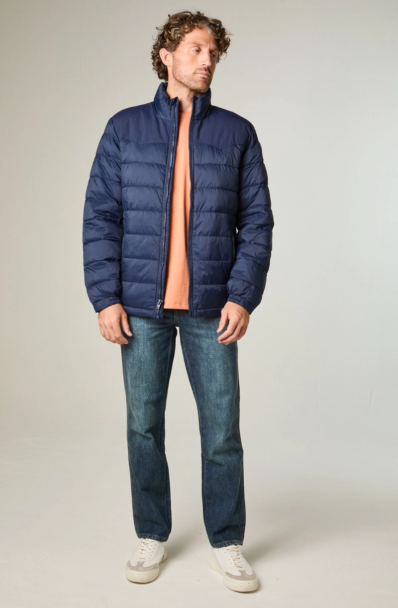 CHAQUETA HOMBRE PACKABLE PUFFER REGULAR FIT AZUL - 2