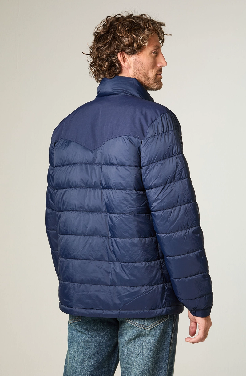 CHAQUETA HOMBRE PACKABLE PUFFER REGULAR FIT AZUL - 4
