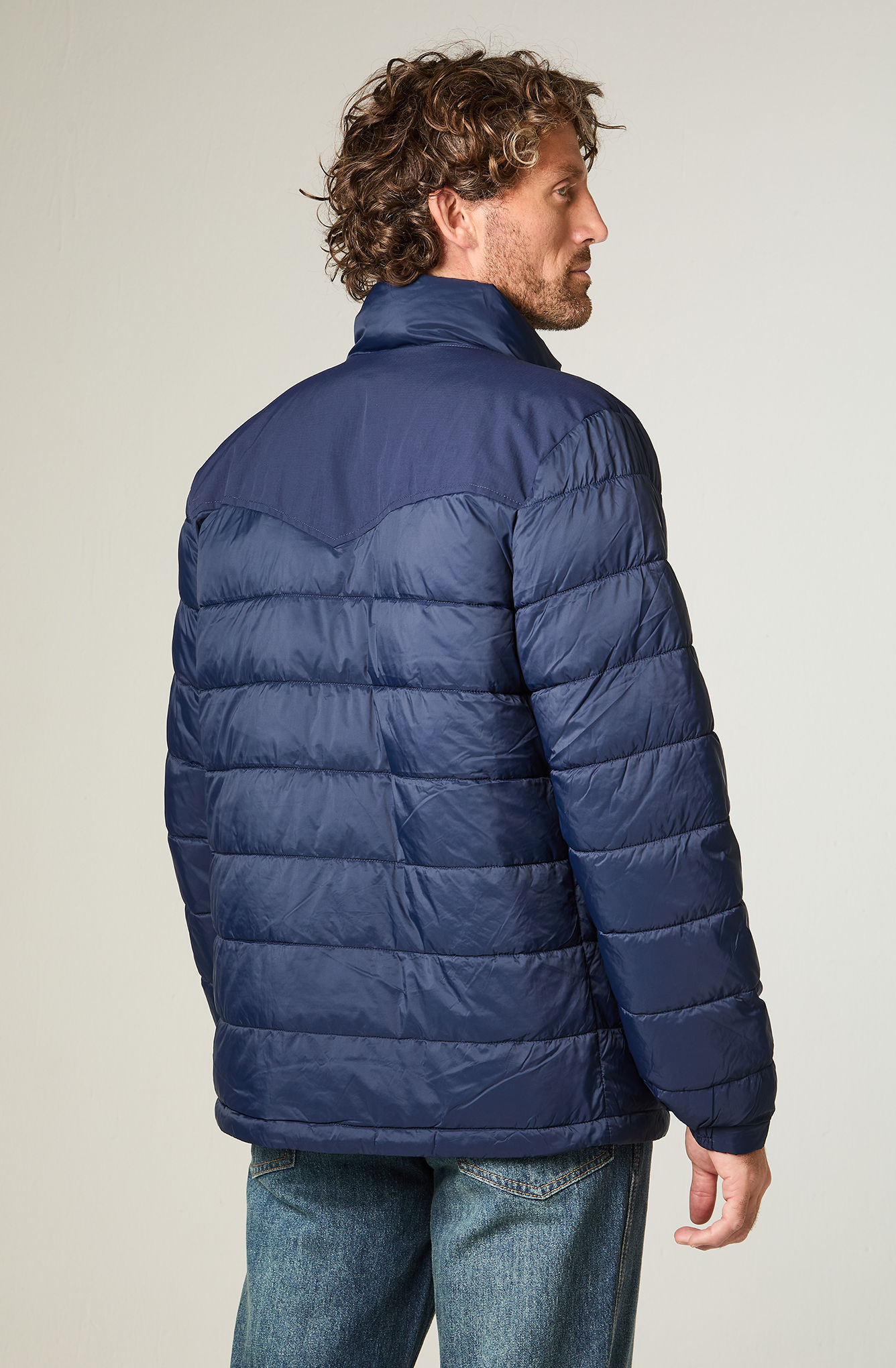 CHAQUETA HOMBRE PACKABLE PUFFER REGULAR FIT AZUL - 4
