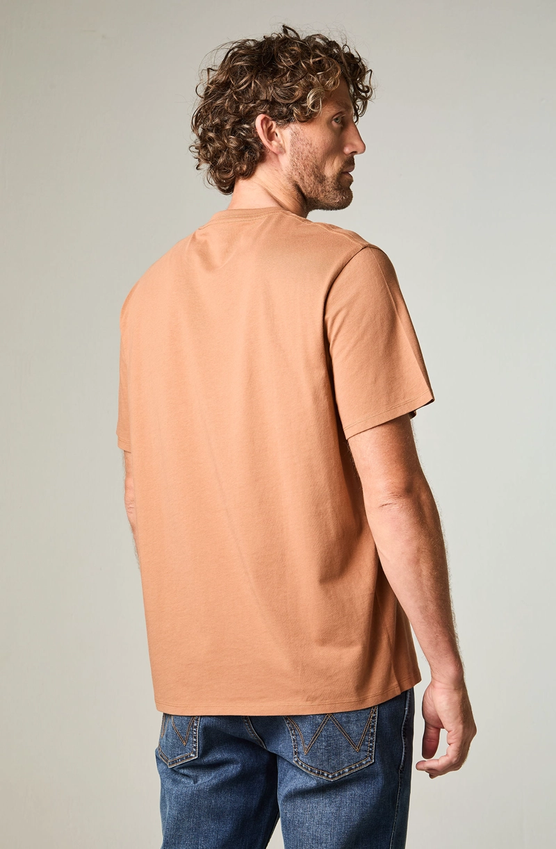 POLERA HOMBRE GRAPHIC REG TEE REGULAR FIT BEIGE - 4
