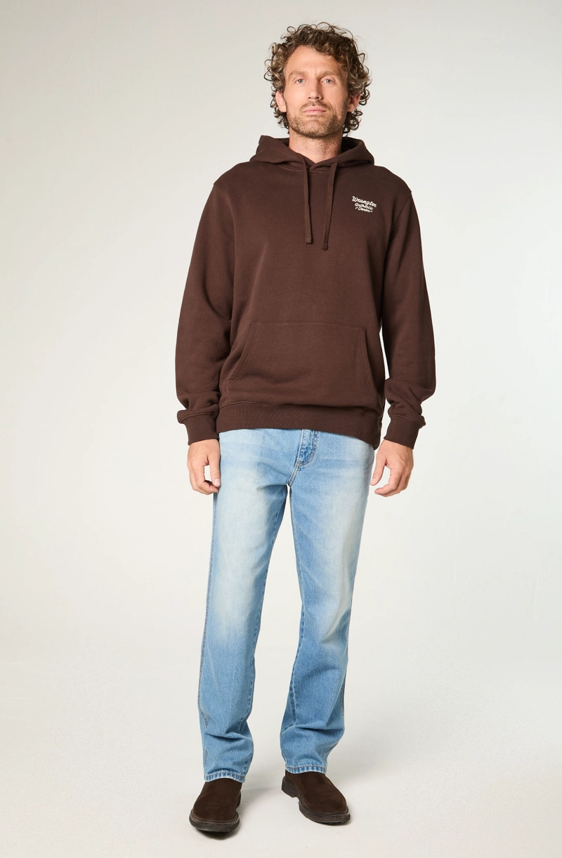 POLERON HOMBRE HOODIE REG REGULAR FIT CAFE - 2